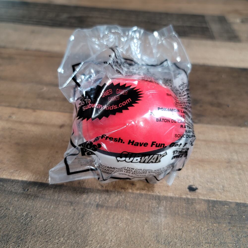 Subway Kids’ Pak Pokémon Crazy Poké  Ball, New In Package 2005